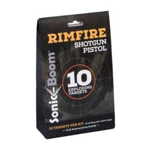 Sonic Boom rimfire exploding targets package
