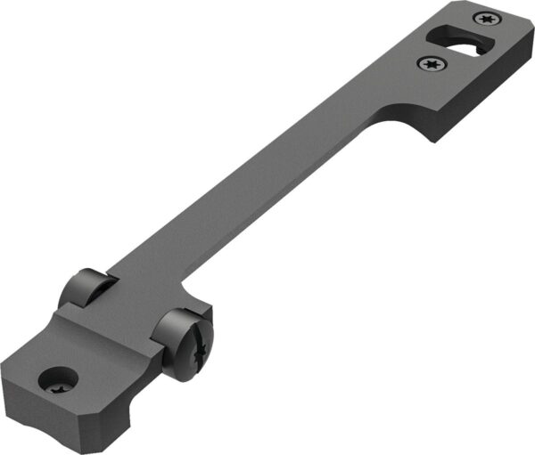 Gray metal bracket with mounting holes.