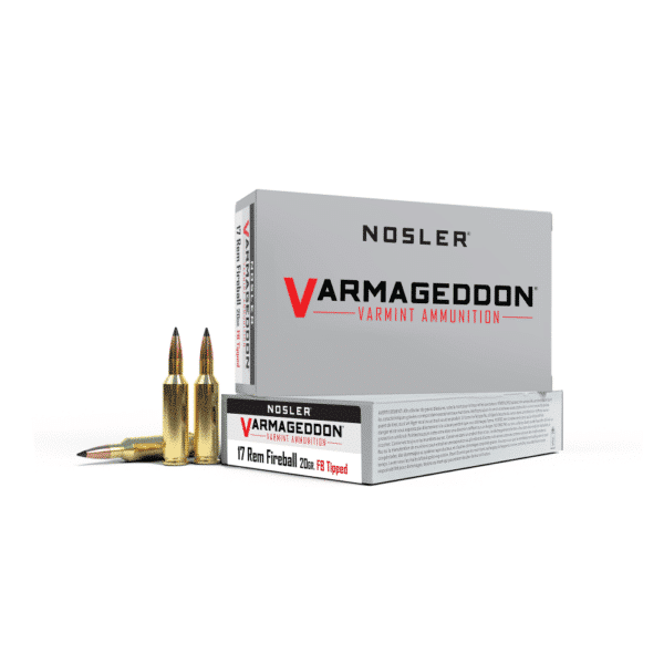 Nosler Varmageddon ammunition with bullets