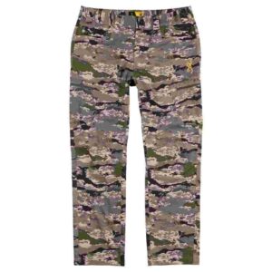 Men's camouflage pants with forest pattern design