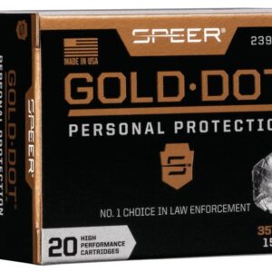 Gold Dot ammunition box for personal protection