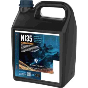 VihtaVuori N135 reloading powder container