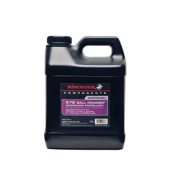 Winchester ball powder smokeless propellant container