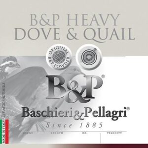 B&P Heavy Dove Quail ammunition packaging