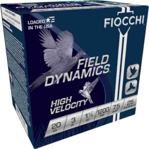 Fiocchi Field Dynamics shotgun shells box