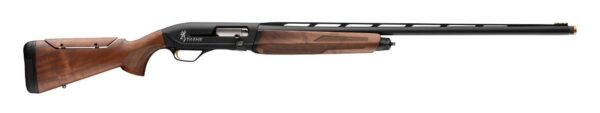 Side view of a hunting shotgun