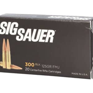 Sig Sauer 300 BLK rifle ammunition box