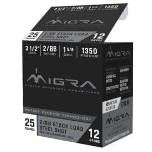 Migra 12-gauge steel shot ammunition box