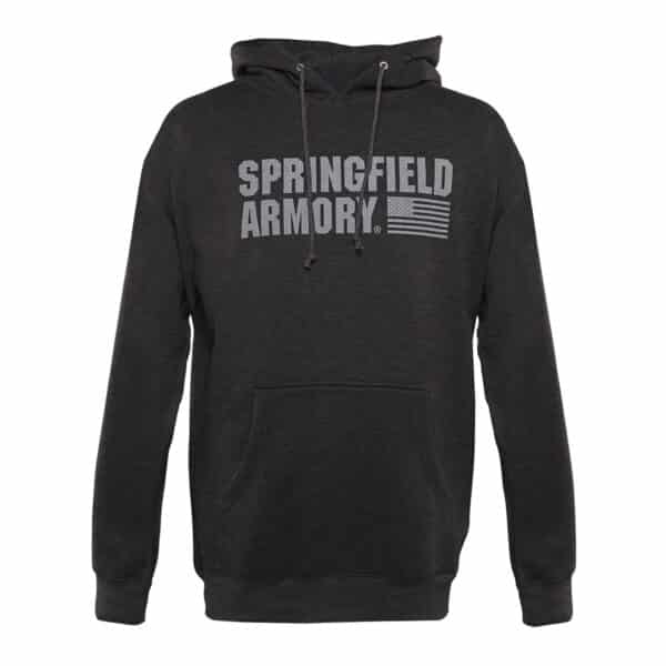 Springfield Armory hoodie with American flag design