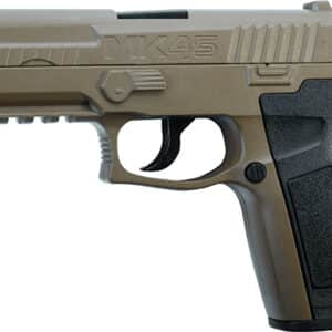 MK45 tactical pistol side view