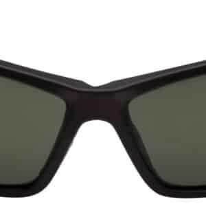 Black sports sunglasses with dark lenses