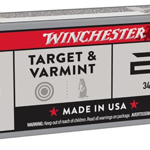 Winchester ammunition box, 21 Sharp, 100 rounds.