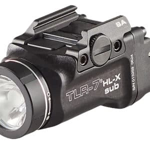 Compact tactical flashlight with mount
