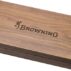 Wooden box with Browning logo engraving