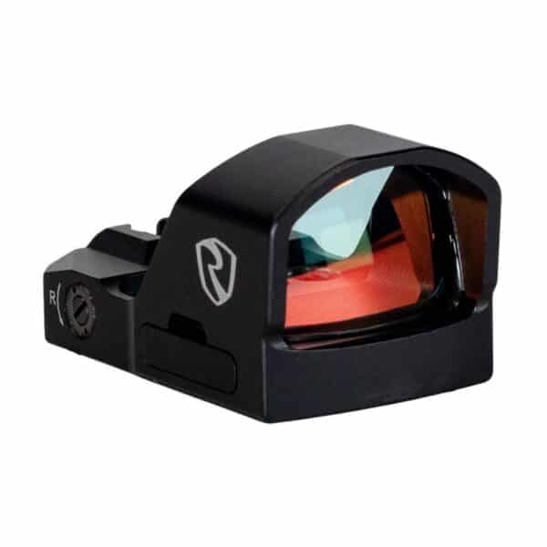 Red dot sight optic for firearms.