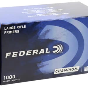 Federal Champion large rifle primers box