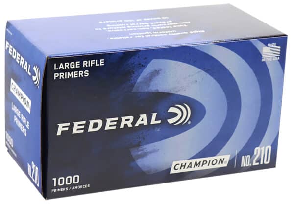 Federal Champion large rifle primers box
