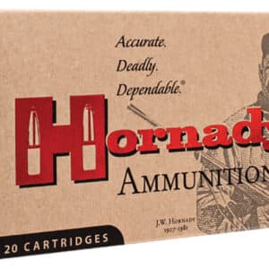 Hornady ammunition box, 20 cartridges