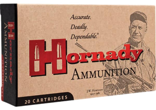 Hornady ammunition box, 20 cartridges