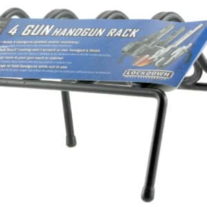 Lockdown 4 gun handgun rack display