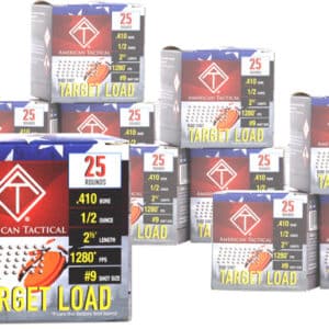 American Tactical Target Load ammunition boxes