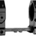 Tactical rifle scope mount with adjustment markings