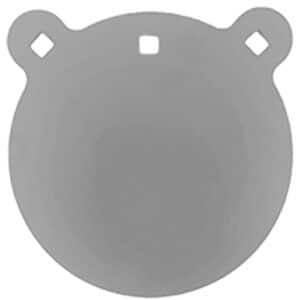 Gray bear face-shaped silicone disk