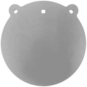 Gray circular silicone mold with three holes