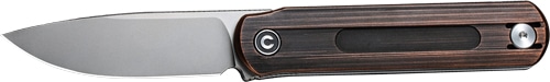 c210441.jpg Folding knife with wooden handle and stainless blade.