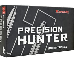 Hornady Precision Hunter ammunition box
