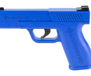 Blue training laser gun for practice