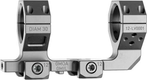 lv0001 profile 1.jpg Precision scope mount, silver, diameter 30, tactical style.