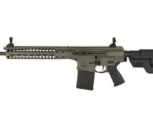 Modern tactical rifle with adjustable stock