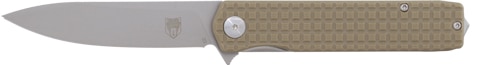 mctcaydentandns.jpg Folding knife with beige textured handle