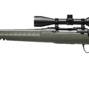 Bolt-action rifle with mounted scope