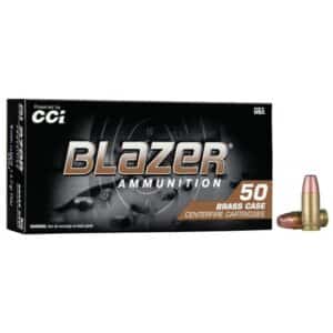 Blazer ammunition 9mm Luger brass case box