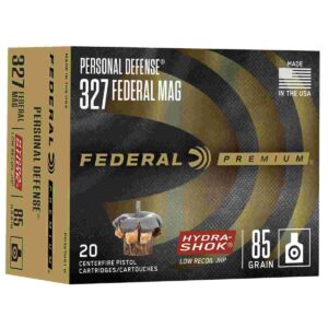 Federal Premium .327 Federal Magnum ammunition box