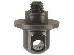 Metal threaded flange bolt with flange base