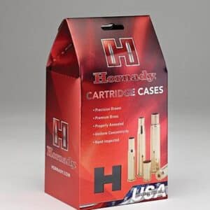 Hornady cartridge cases red packaging