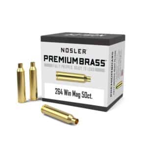 Nosler 264 Win Mag Premium Brass Ammunition Box