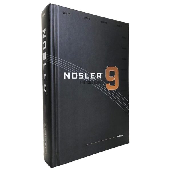 Nosler Reloading Guide Book 9 cover