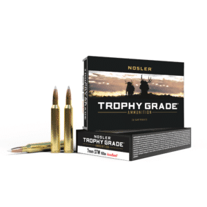 Nosler Trophy Grade ammunition 7mm STW bullets