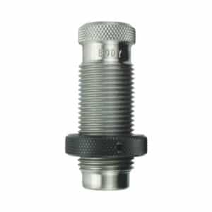 Metal reloading die with threaded design