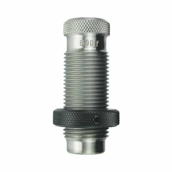 Metal reloading die with threaded design