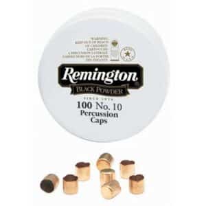 Remington percussion caps and packaging