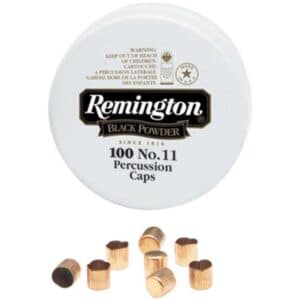 Remington No.11 percussion caps packaging.