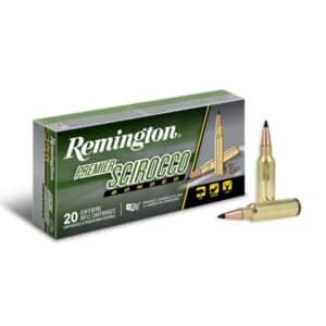 Remington Premier Scirocco Bonded rifle cartridges box