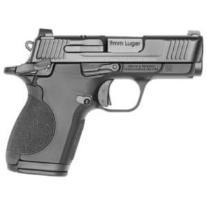9mm Luger handgun, side view