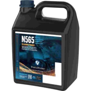 VihtaVuori N565 reloading powder container