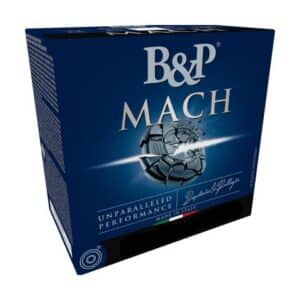 B&P Mach Italian ammunition box with logo